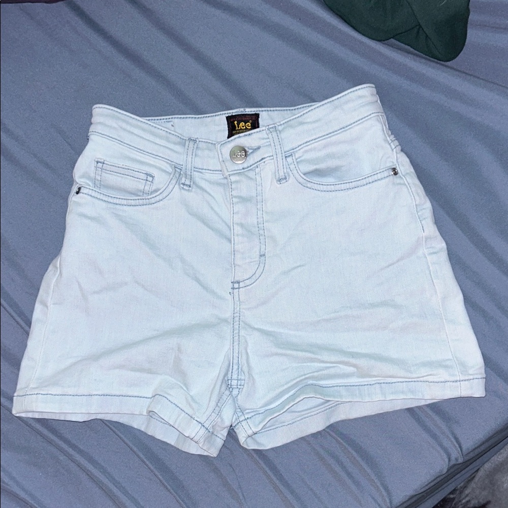Lee Women's Soft Blue Jean Shorts